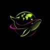 whale with glob logo image by digital marketer in alappuzha chichu